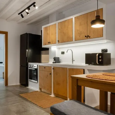 아파트 Intown Mykonos- Two Bedrooms Duplex House